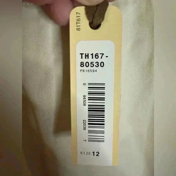 NWT Pendleton Women’s Khaki 100% Cotton Dress Pant Trousers - Size 12 - Picture 6 of 9